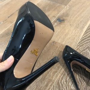 Authentic Black Prada heels
